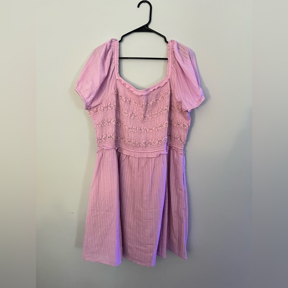 American Eagle Puff Sleeve Mini Dress